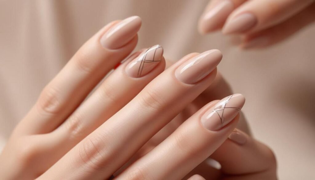 Nail art discreta moderna: 15 ideias elegantes para brilhar no dia a dia (68 caracteres)