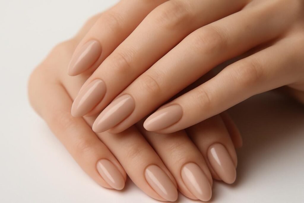 Almond nails minimalistas: o estilo discreto que valoriza suas unhas