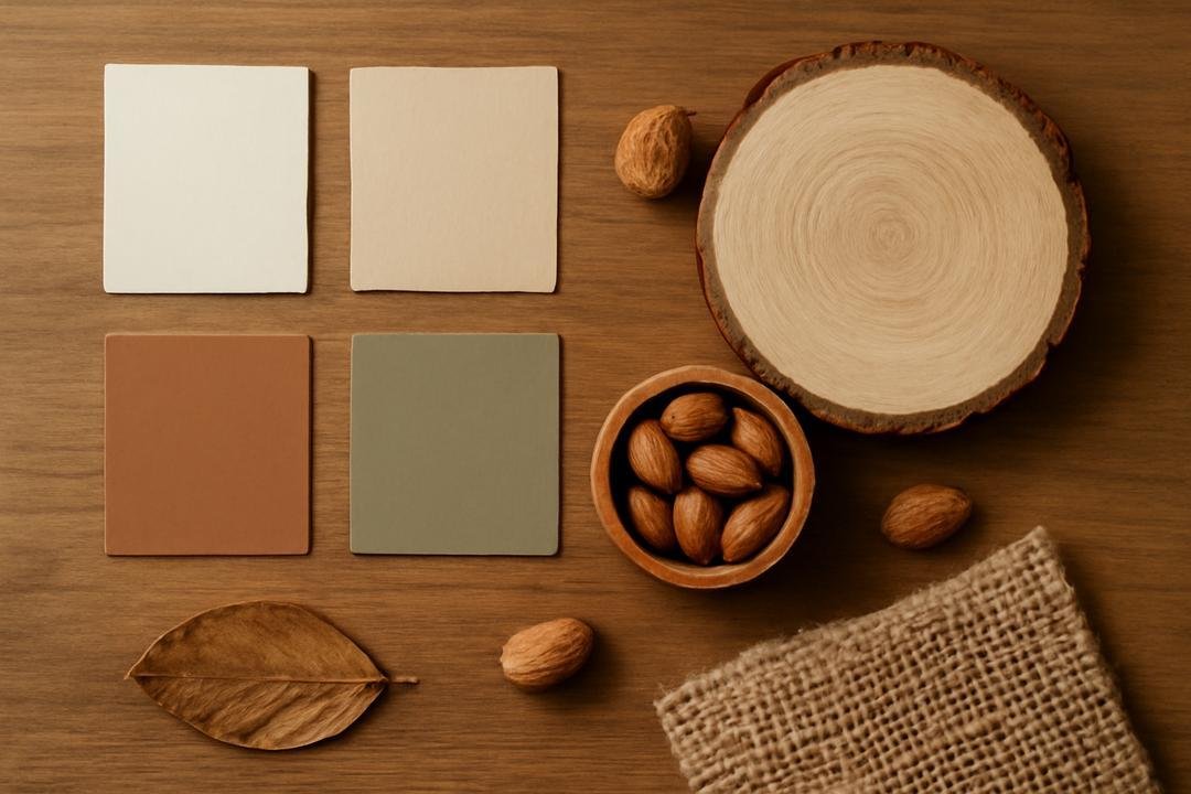 Peças-chave para um ambiente amendoado perfeito