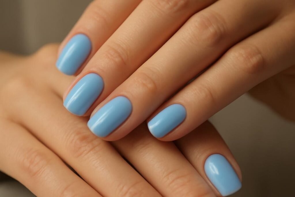 Unhas azul bebê: dicas essenciais para arrasar com elegância e estilo hoje Unhas azul bebê: dicas essenciais para arrasar com elegância e estilo hoje
