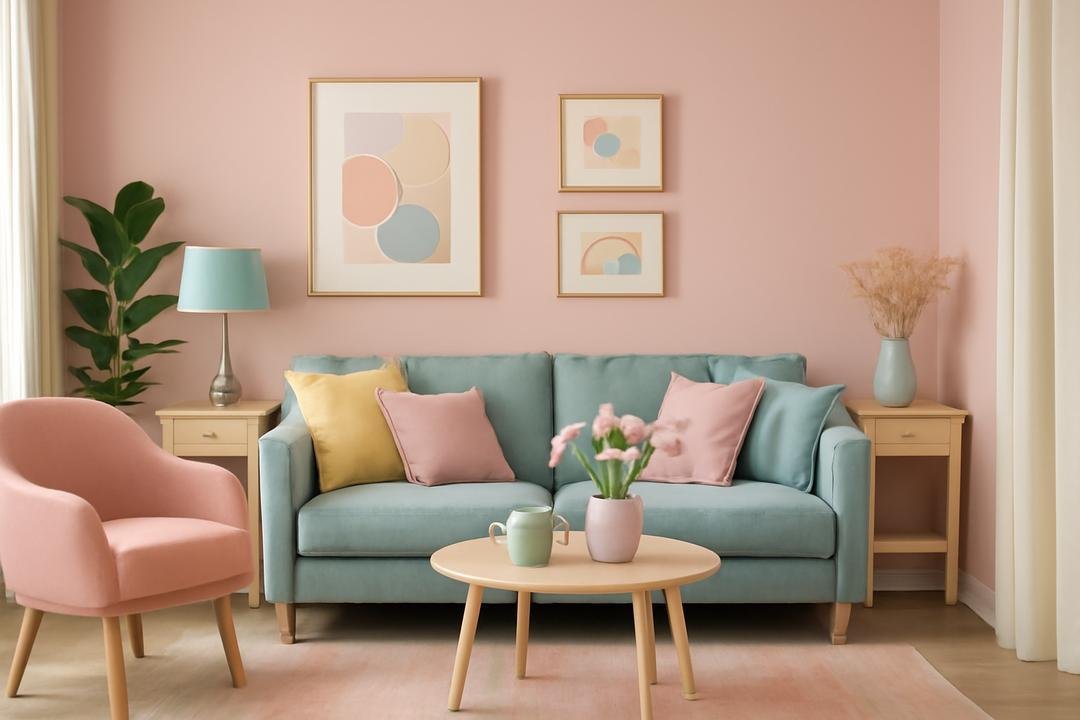 Inspirações criativas para usar cores pastéis na decoração