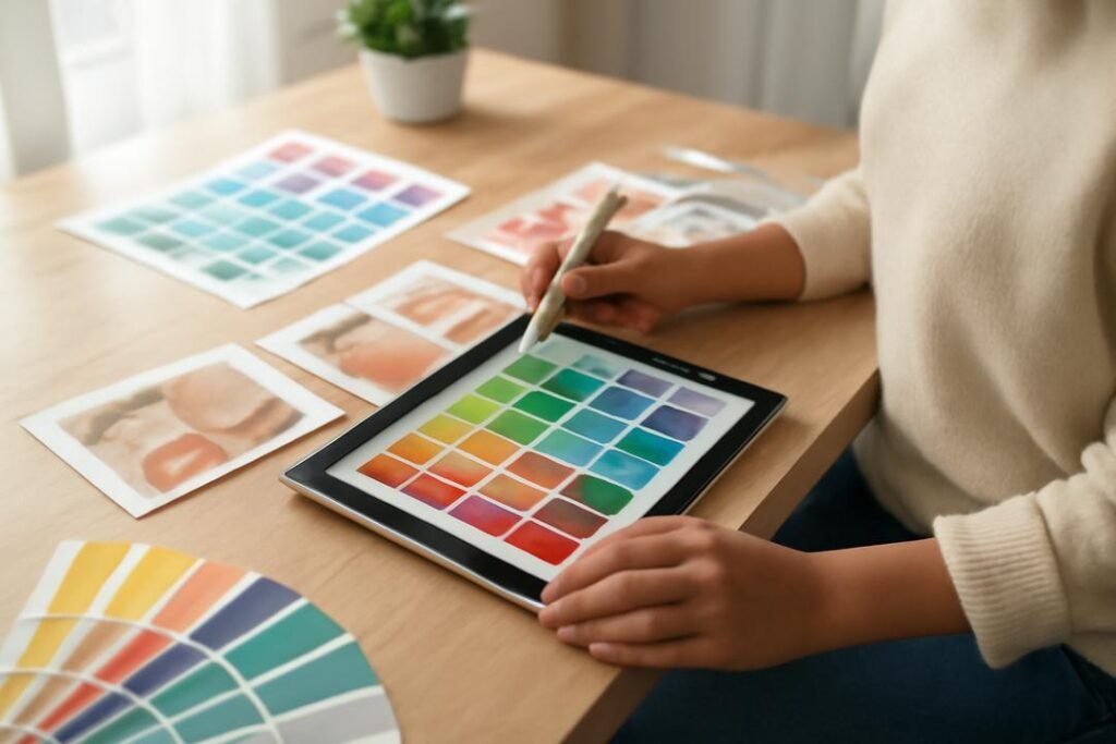 Paleta cores: descubra como escolher combinações que transformam seu projeto